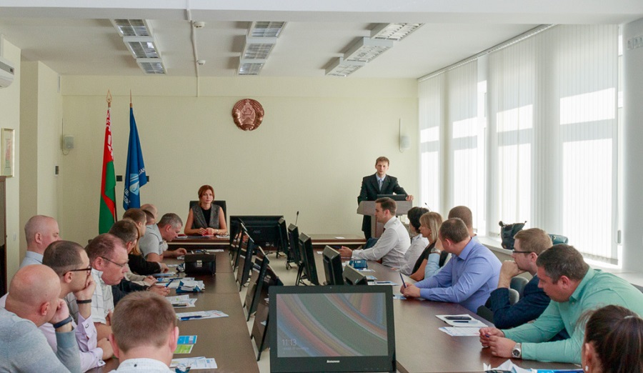 В НЦПИ прошло выездное практическое занятие для слушателей Академии управления при Президенте Республики Беларусь