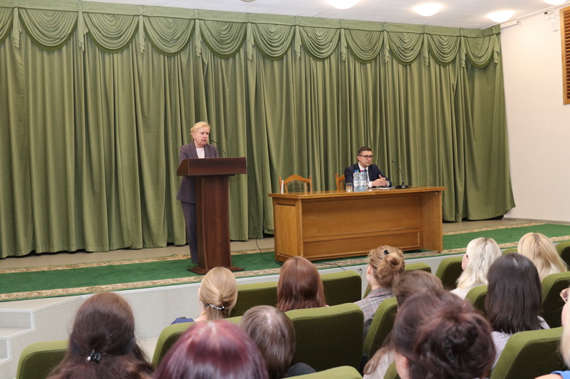 Председатель Центризбиркома Ермошина Л.М. посетила НЦПИ
