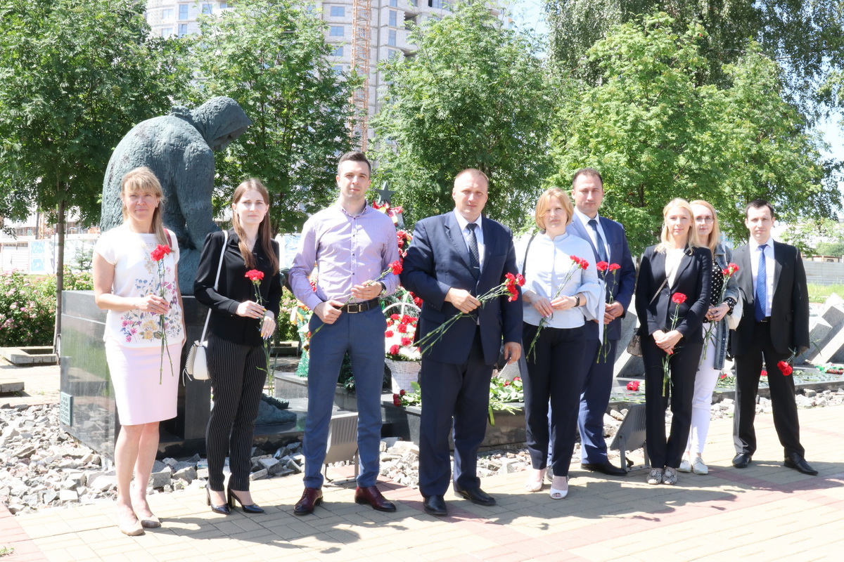 Работники Национального центра правовой информации приняли участие в мероприятиях ко Дню Независимости Республики Беларусь