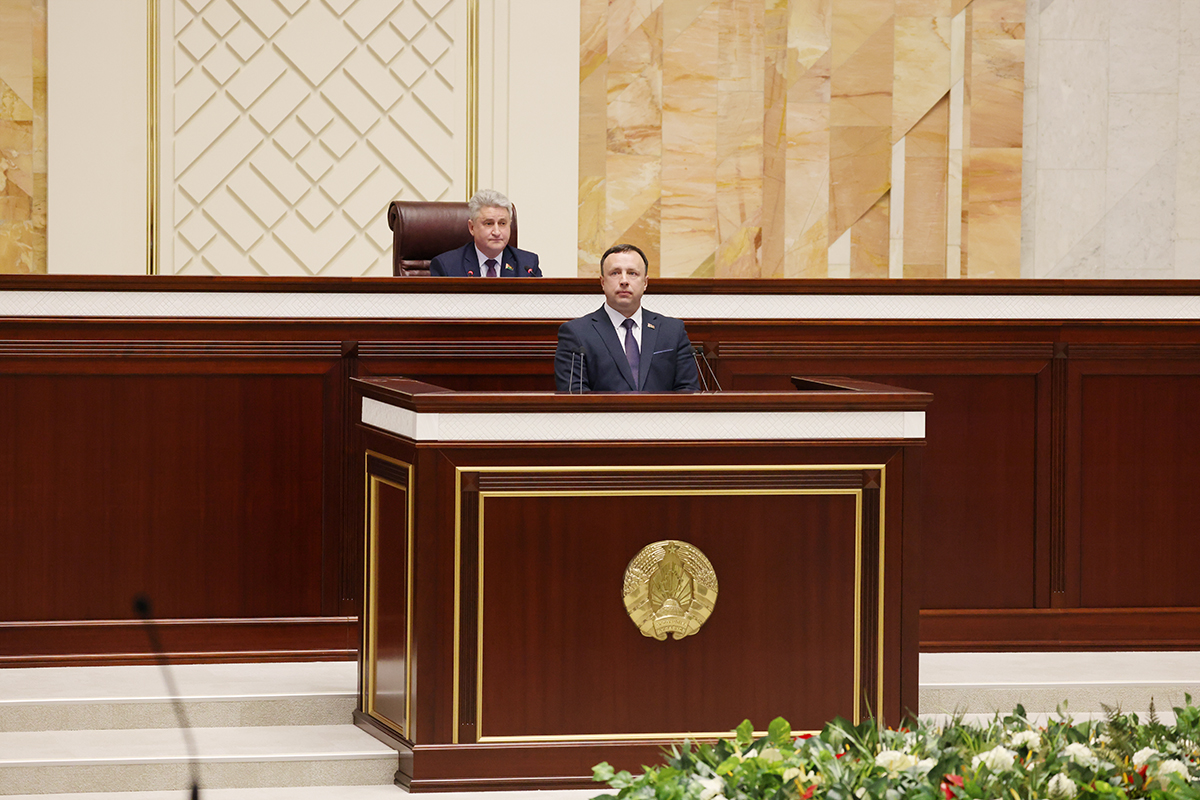 Директор НЦПИ Андрей Мательский выступил с докладом перед представителями Национального собрания 