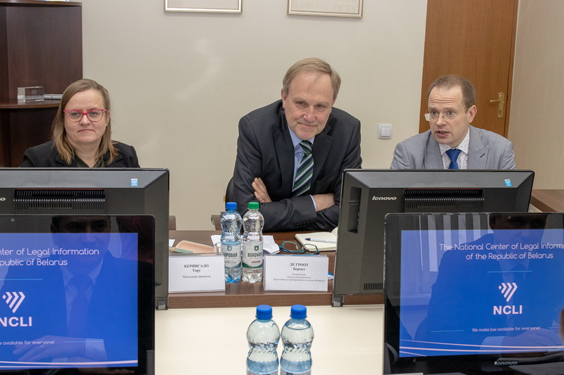 Встреча с представителями Миссии Европейского союза в Беларуси