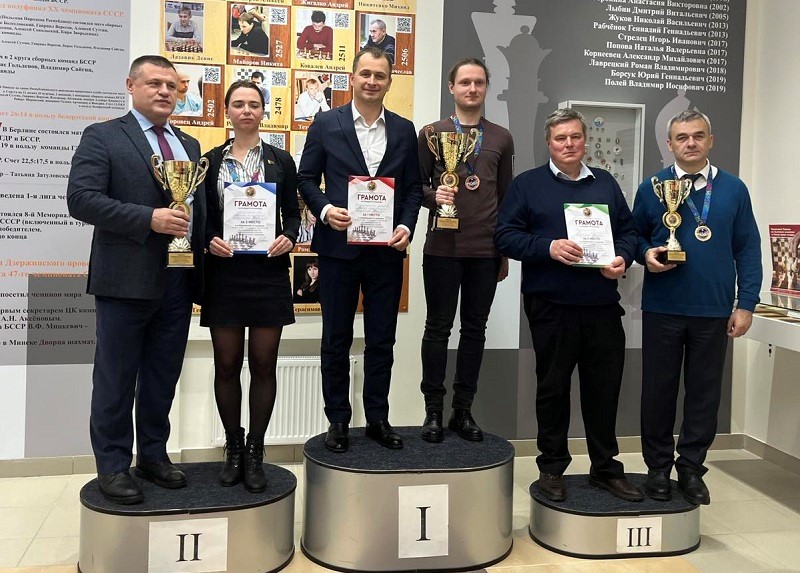 Команда НЦПИ заняла первое место в соревнованиях по шахматам
