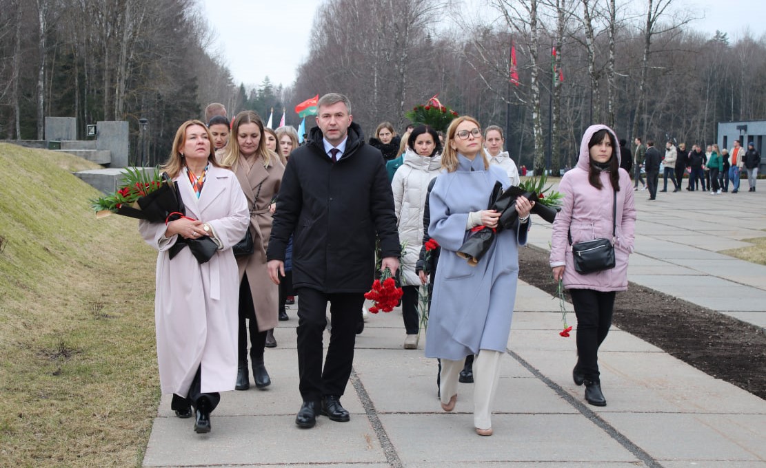 Делегация НЦПИ приняла участие в мероприятии, посвященном Хатынской трагедии