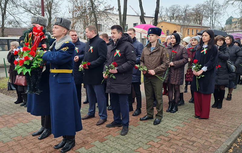 24 февраля РЦПИ Брестской области принял участие в митинге, посвященному памяти воинам-освободителям Брестчины. 